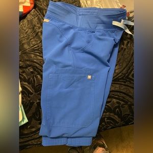 Figs royal blue pants